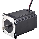 STEPPERONLINE Nema 23 Schrittmotor 2.4Nm 4.0A 57x57x82mm 8mm Welle 4 Drähte für 3D-Drucker/CNC Fräsmaschine
