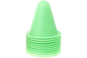 EELABPER Pulabo Lot de 10 cônes de marquage pour patin à roulettes, équipement d'entraînement de football