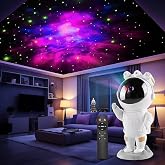 Jouis Astronot Gece Lambası Galaxy Projekt&ouml;r,LED Galaksi Işık Projekt&ouml;r&uuml; &Ccedil;ok Renkli Nebula Galaksi Yıldızlı Gece Işığı Uzakta
