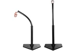 Starte Baseball Softball Batting Tee, Batting Tee Heavy Duty Baseball Softball Hitting Tee for Teeball Sports Training