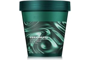 HADAVAKA Exfoliante Purificador de Centella, Exfoliante de Sal Marina, Exfoliante del Cuero Cabelludo para el Crecimiento del Cabello, Volumiza las Raíces y Promueve el Espesor del Cabello (1Pc)