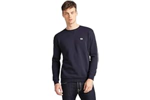 Lee Mężczyźni Plain Crew Sws Midnight Navy Bluza Sportowa, Niebieski (Midnight Navy Ma), XL