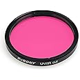 Svbony Telescope Filter UV/IR Cut, 2" Blocking Luminance Filters for Telescopes, Improve Image Sharpness Control Star Bloat, Eyepiece Filters for Color CMOS and CCD Cameras Astrophotography