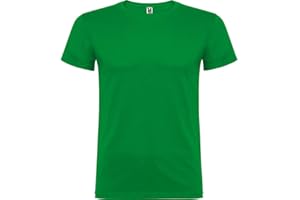 ROLY Camiseta básica de Manga Corta para Hombre, 100% algodón