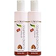 Sunny Almond Shampoo With Aloevera | Nourishes Hair & Scalp, combats Hair Fall, Makes Hair Stronger & Thicker | Improves follicular health, gives soft & Shiny Hair | For Women & Men 250ml (Pack of 2)