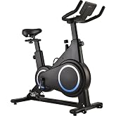 FASTGO Digital Display Application Assisted Magnetic Spin Bike 6kg Flywheel Exercise Fitness Bike
