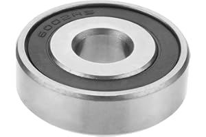 Othmro Cuscinetto a sfere profondo LR200-2RS 10x32x9mm, cuscinetti a sfera in acciaio GCr15 P0Z1 1PCS