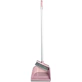 HERSIG - Broom and dustpan zeplin Pink | Set broom and dustpan zeplin pink. Measurements: 24 x 26 x 94 cm 19 x 4 x 86.5 cm