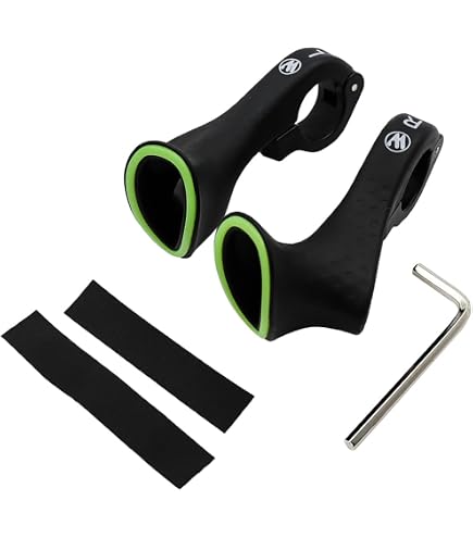 Poignées De Guidon Vélo Ergonomiques Antidérapantes – En PU Et Plastique Dur – Montage Facile – Pour VTT, Ville, Pliant, Trottinette - 2
