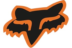 ‎FOX RACING Fox Racing Kopf: 17,8 cm, Schwarz/Orange, Einheitsgröße