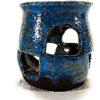 Japanische Keramik Raku Kerzenhalter - Handmade - einzigartiges Stück by Mosraku