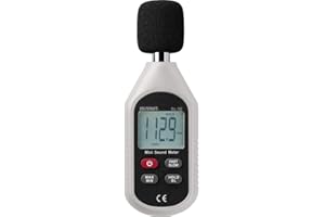 VOLTCRAFT SL-10 Schallpegel-Messgerät I Digitales Messgerät I Messbereich von 30 dB bis 130 dB I Lärm-und Lautstärke Messgerät - ideal für Schallpegel-Analysen