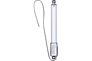 DC 12V 100mm Linear Technology Aktuatoren, Aktuator Interner Endschalter Linearantrieb Bewegung Geräuscharmer Elektrischer Mini für die Industrielle Landwirtschaft4mm S (Hub 100
