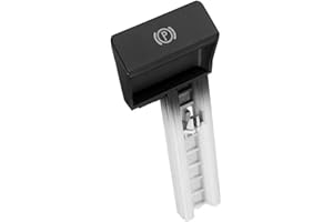 Bohaner Betätigung Handbremse Handbremshebel Linker Fahrerschalterknopf Feststellbremse 7L6711878F Links Handbremsgriff Handbremsgriffknopf Griffhebelschalter Für V.W. T.o.u.a.r.e.g 2004-2010