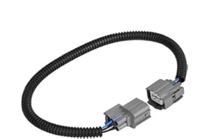 Hlyjoon Capteur d'oxygène O2 des Gaz d'échappement de Voiture en Amont ou en Aval de Carburant de Sonde Lambda Remplacement Direct à 4 Fils Ligne de Rallonge de Sonde