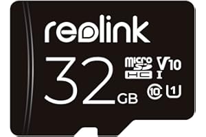 ‎REOLINK Reolink 32 GB microSDHC Speicherkarte, Klasse 10, U1 TF-Speicherkarte, kompatibel mit Reolink Überwachungskamera