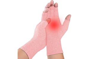 NuCamper Rękawiczki kompresyjne dla kobiet i mężczyzn, oddychające i wspierające, kompresyjne, łagodzące zapalenie stawów, skręcenie, zapalenie ścięgien