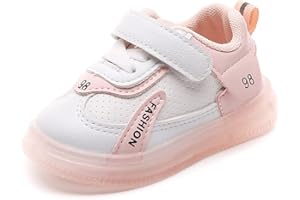 DEBAIJIA Chaussures pour ​Tout-Petits Bébé 3-18M Enfants Baskets Semelle Souple Légér Respirant Antidérapant Garçons Filles