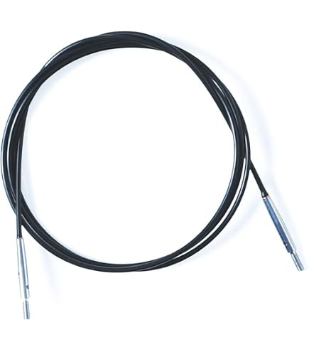 Corde De Rechange Prym Pour Aiguilles Circulaires Natural 40cm - Avec Cheville De Montage Et Protège-pointes