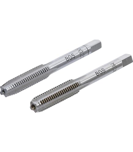 HSSE BA Hand Tap – Straight Groove Thread Tap, 2BA Size For Carbon Steel, Copper, Aluminum & More HSSE BA Hand Tap – Straight Groove Thread Tap, 2BA Size For Carbon Steel, Copper, Aluminum & More