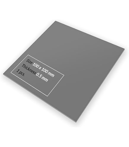 ADWITS Lot de 36 épaisseurs Assorties 0,5 1,0 1,5 mm Pads en Silicone thermoconducteurs avec conductivité Thermique de 6,0 W/MK, Soft Safe Simple à appliquer pour SSD CPU GPU-Bleu