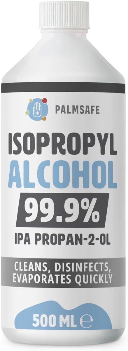 Prise en Main & Utilisation au Quotidien : Isopropanol Alcohol IPA 99 99 500ml Disinfect