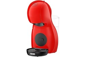De'Longhi Nescafé Dolce Gusto Piccolo XS EDG 210.R Machine à capsules pour boissons chaudes et froides, pression de pompe 15 bar, dosage manuel de l'eau Rouge