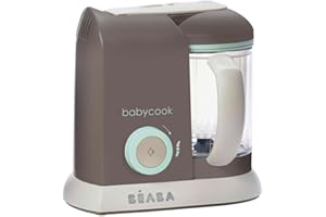 BÉABA Mixeur-Cuiseur Babycook Solo, Bleu Poudré