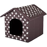 Hundehütte HOBBYDOG, Größe 3, 52x46cm, aushaltbares Codurastoff, waschbar bei 30 ° C, Beständigkeit gegen Kratzer, EU-Produkt