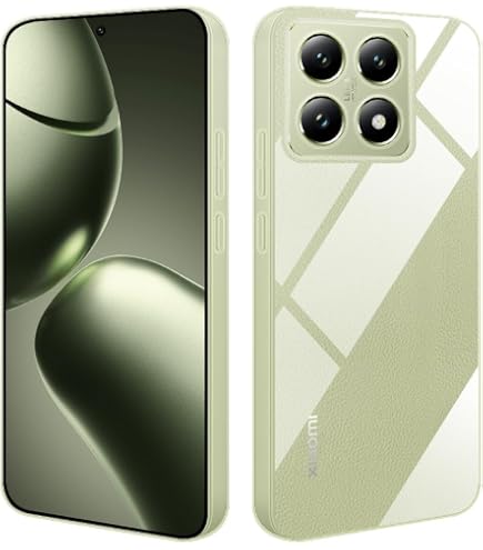 PEIYE Handyhülle Für Xiaomi 14 – Stoßfestes Silikon Mit Glänzender Oberfläche & Goldkanten