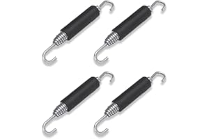 LSOJFE 4 Stück auspuff Motorrad Motorrad Auspuff Expansionsfedern Haken, Schalldämpfer Auspuff Feder Haken Schalldämpferfedern für Motorrad Roller