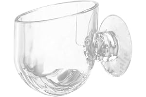 Austinstore Pot en verre transparent pour plantes aquatiques - Pour aquarium - Rouge