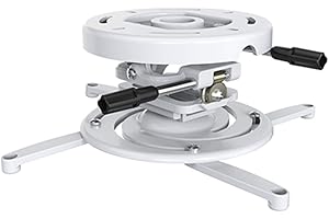 Sat-Fox Universal Beamer Projektor Deckenhalterung Beamerhalter Schwenkbar Neigbar mit einem Deckenabstand von 109mm max. Tragfähigkeit 15kg