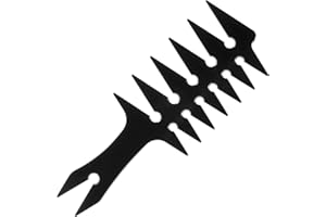 HJZHII Grzebień do włosów z szerokimi zębami dla mężczyzn, dwustronny grzebień do rozczesywania, stylizacja, tekstura, fryzjer, narzędzie do stylizacji włosów, do salonu, domu, czarny