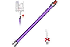 SOFOFUX Vacuum Extension Tube Wand for Dyson V7 V8 V10 V11 V15 Stick Vacuum Cleaner, Quick Release Wand Replacement Part 74 cm - Purple