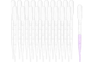 LOIINA Pipette, 100 Stück Pipetten 3ml Einweg Transferpipette aus Kunststoff, Messpipette Für Ätherische Öle & Wissenschaftliche Labors Pipetten