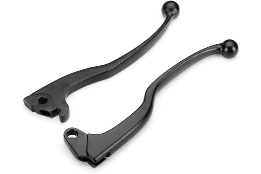 MOMOALA Motorcycle compatible with Yamaha YBR 125 2005-2015 Lever Blades Aluminium Clutch & Brake Pair
