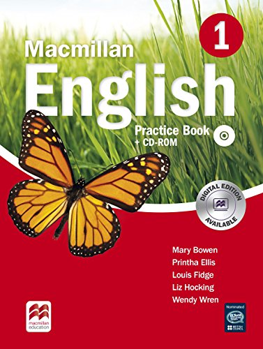 MACMILLAN ENGLISH 1 Practice Pk (Macmillan English Book + CD)