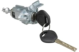 ProPlip - Cerradura + Barril Puerta Delantera Izquierda Compatible con BMW X5 E53 51217035421 + llaves