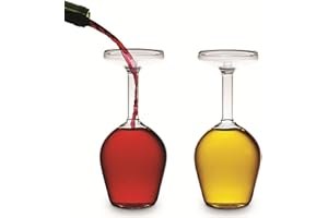 Miaoyak Verre à vin créatif à l'envers - Verre à vin inversé - Verre à vin inversé - Pour fête de mariage