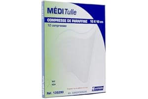 EUROMEDIS MEDITULLE 10 X 10 cm / Boite de 10