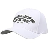 Gold's Gym GGHAT096 Embroidered Logo Text Workout Training Curved Peak Hat Baseball Snapback Cap, One Size