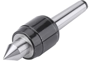 MK2 60° Live Center, Höghastighetstål Konisk Spets, för CNC-svarv, Dammsäker Tätning, Hög