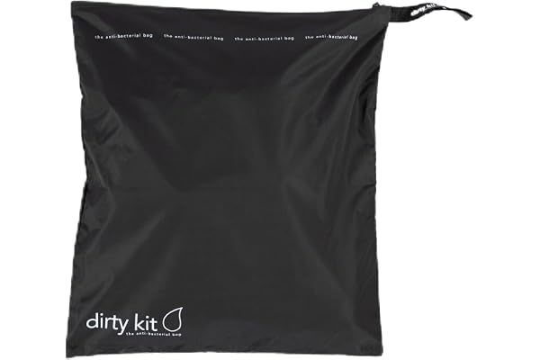 dirty kit Vikbar antibakteriell väska, minskar luktspridningen och dödar 99,99 % av bakterierna, perfekt för gymväska/sneaker