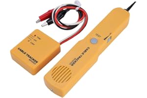 ARCHUU RJ11 Cable Tester Line Finder Portable Network Cable Tester Toner Multifunction Wire Tester Line Detector for Network Cable Collation, Telephone Line Tester, Continuity Checking