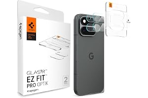 Spigen EZ Fit Pro Optik Kamera Skärmskydd [2P] för Google Pixel 11 Pro Fold