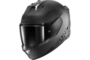 SHARK, Casco Moto Integral SKWAL i3 Blank SP Grey / Black AKS, M