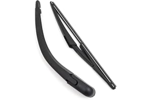 FITWISH Diyi arrière de rechange Balai Bras d'essuie-glace arrière + essuie-glace Raclette Set pour Peugeot 107, Citroën C1/Toyota Aygo