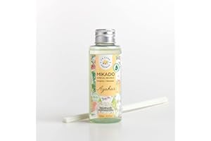 La Casa de los Aromas - Ambientador Mikado Aroma Azahar - Set Difusor Líquido para Reposición con Varillas - Fragancia Duradera - Ideal para el Hogar, Baño, Casa - 6 x 100 ml