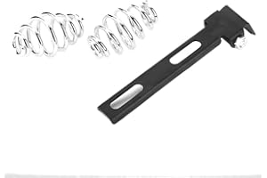 Gorgeri Edelstahl Motorradsitz Federhalterung Set, passend für Bobber - Motorradsattel Federn, Sitzhalterung, Edelstahl Sitzfedern, Motorrad Halterung